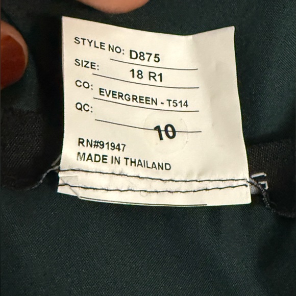 Alfred Sung Evergreen One-Shoulder Bow A-Line Gown Size 18 $279 D875 - Picture 10 of 12